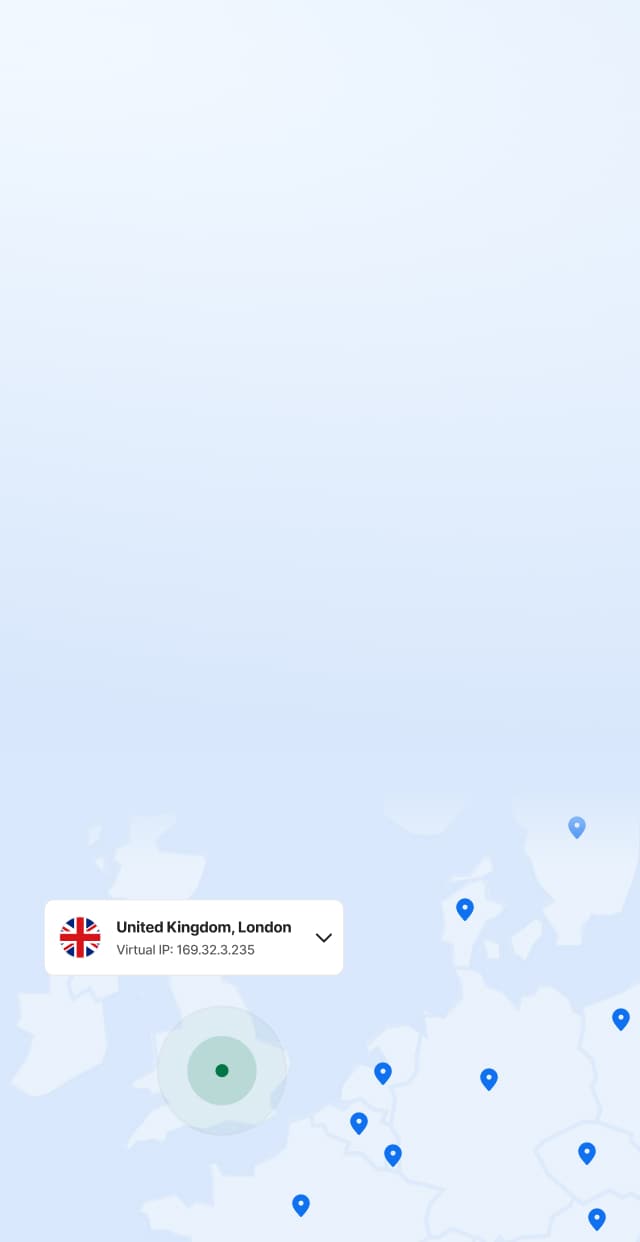 Mapa de acesso aos conteúdos de VPN